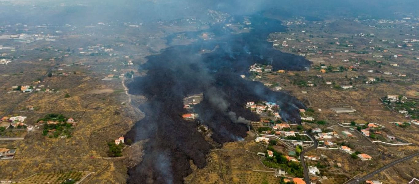 Λα Πάλμα: Ποτάμια λάβας στη θάλασσα η καταστροφή μετά την νέα έκρηξη του ηφαιστείου (βίντεο)